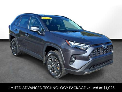 Magnetic Gray Metallic 2023 Toyota RAV4 Hybrid Limited