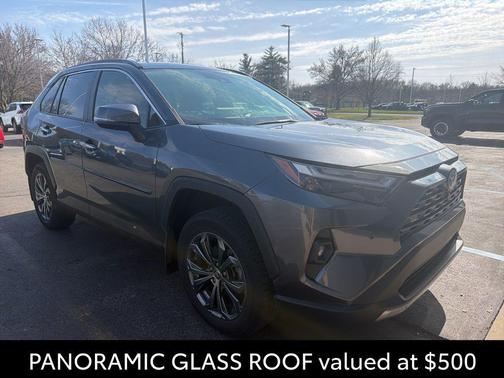 Magnetic Gray Metallic 2023 Toyota RAV4 Hybrid Limited