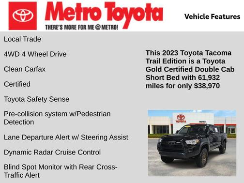 2023 Toyota Tacoma Trail Edition