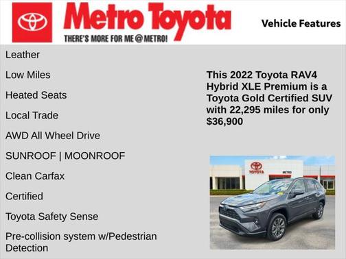 2022 Toyota RAV4 Hybrid XLE Premium