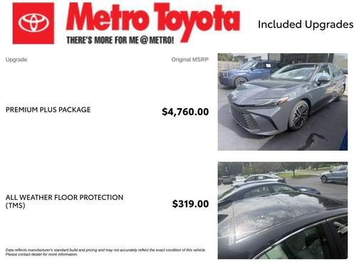 Underground 2026 Toyota Camry XLE