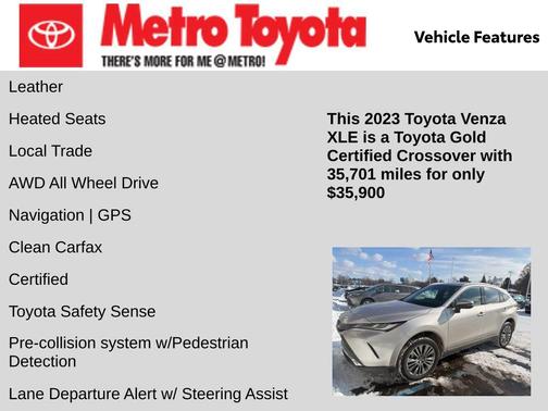 2023 Toyota Venza XLE