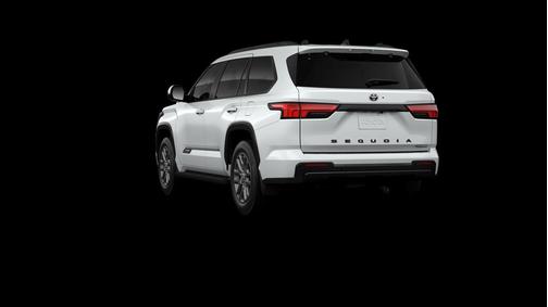 White 2026 Toyota Sequoia Platinum