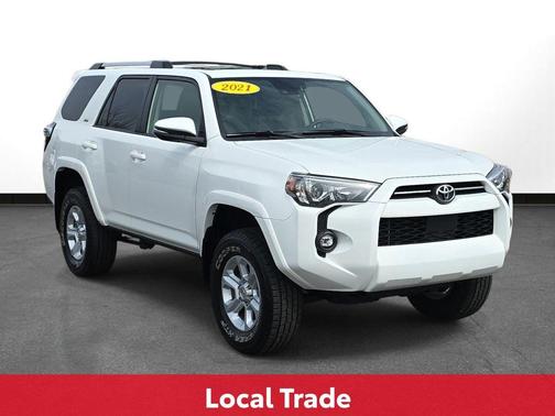 Super White 2021 Toyota 4Runner SR5 Premium