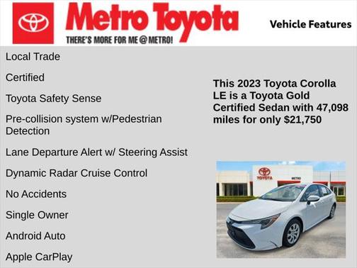 2023 Toyota Corolla LE