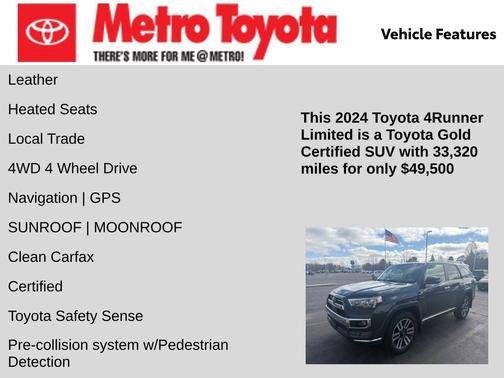 Underground 2024 Toyota 4Runner Limited