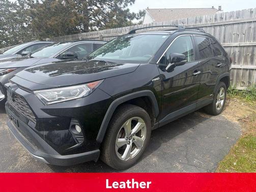 Midnight Black Metallic 2021 Toyota RAV4 Hybrid Limited