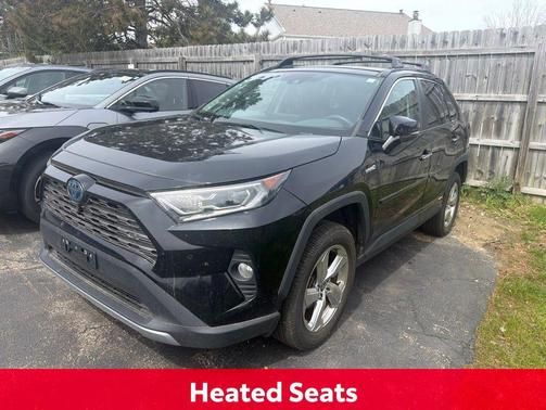 Midnight Black Metallic 2021 Toyota RAV4 Hybrid Limited
