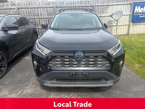 Midnight Black Metallic 2021 Toyota RAV4 Hybrid Limited