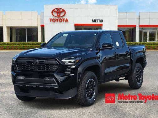 Black 2025 Toyota Tacoma Hybrid TRD Off Road