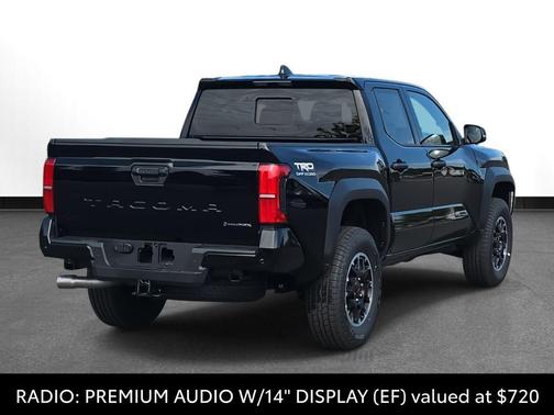 Black 2025 Toyota Tacoma Hybrid TRD Off Road