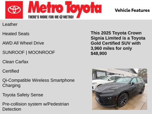 2025 Toyota Crown Signia Limited