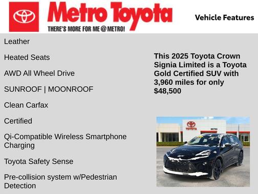 2025 Toyota Crown Signia Limited