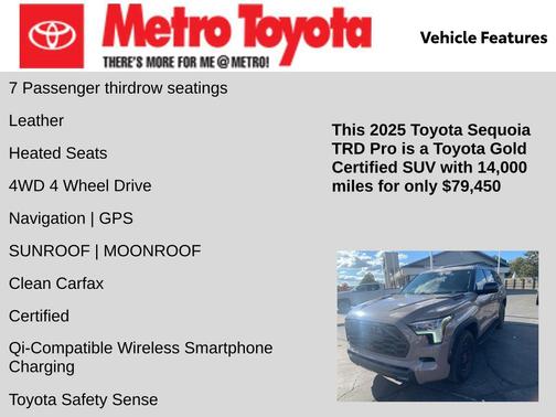 2025 Toyota Sequoia TRD Pro