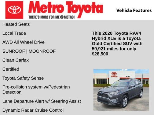 2020 Toyota RAV4 Hybrid XLE