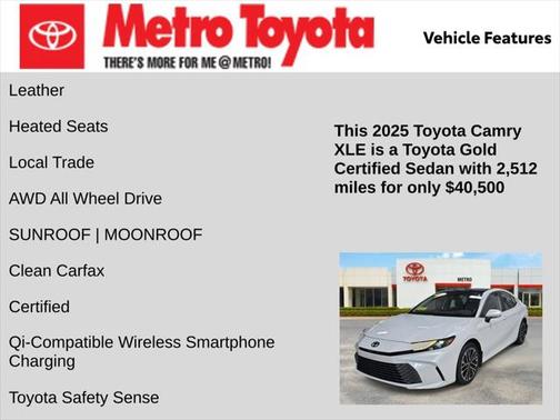 2025 Toyota Camry XLE