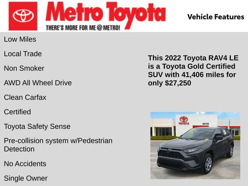 2022 Toyota RAV4 LE