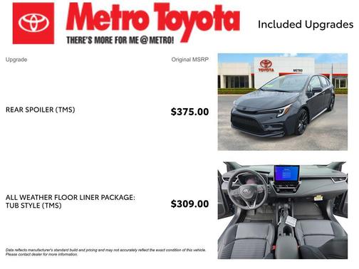 Underground 2026 Toyota Corolla XSE