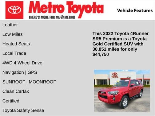2022 Toyota 4Runner SR5 Premium