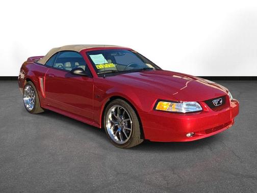 Red 2000 Ford Mustang GT