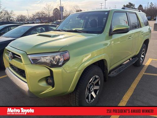 Lime Rush 2023 Toyota 4Runner TRD Off Road