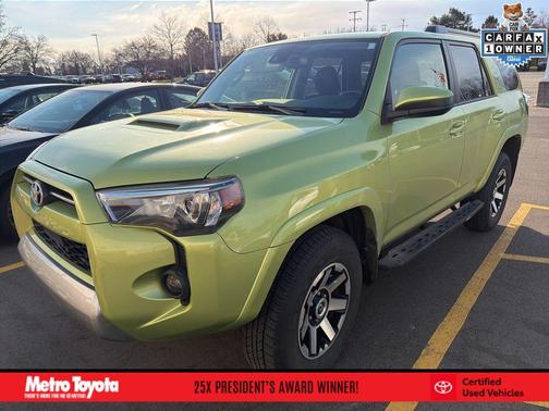 Lime Rush 2023 Toyota 4Runner TRD Off Road