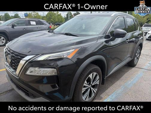 Super Black 2021 Nissan Rogue SV