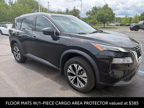 Super Black 2021 Nissan Rogue SV