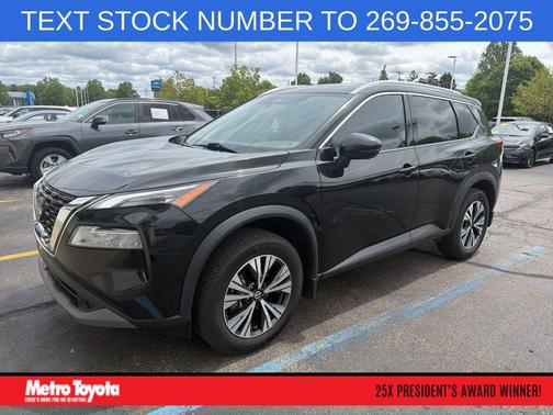 Super Black 2021 Nissan Rogue SV