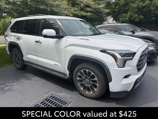 Wind Chill Pearl 2023 Toyota Sequoia Limited