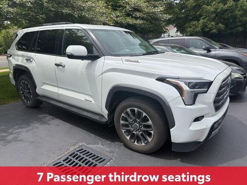 Wind Chill Pearl 2023 Toyota Sequoia Limited