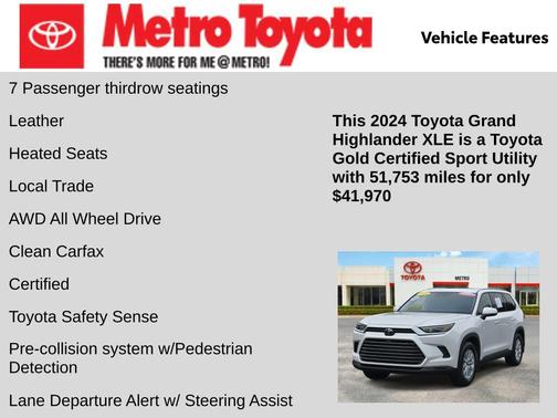 2024 Toyota Grand Highlander XLE