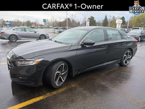 Crystal Black Pearl 2018 Honda Accord Sport