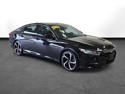 Crystal Black Pearl 2018 Honda Accord Sport