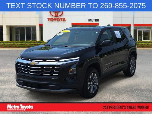 Mosaic Black Metallic 2025 Chevrolet Equinox 1LT