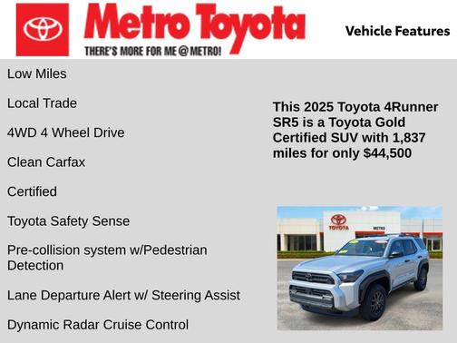 2025 Toyota 4Runner SR5