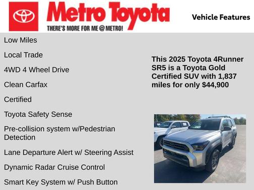 2025 Toyota 4Runner SR5