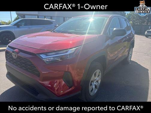 Ruby Flare Pearl 2023 Toyota RAV4 LE