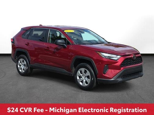 Ruby Flare Pearl 2023 Toyota RAV4 LE