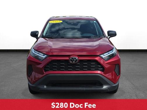 Ruby Flare Pearl 2023 Toyota RAV4 LE