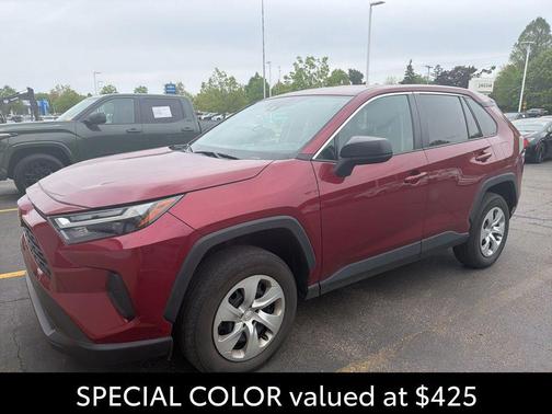 Ruby Flare Pearl 2023 Toyota RAV4 LE