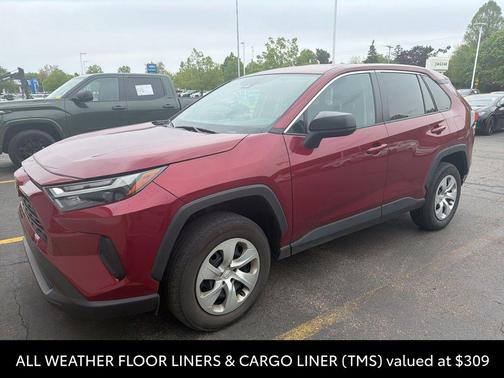 Ruby Flare Pearl 2023 Toyota RAV4 LE