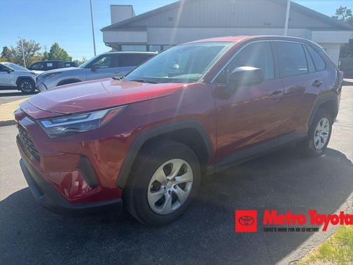 Ruby Flare Pearl 2023 Toyota RAV4 LE