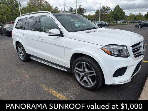 White 2019 Mercedes-Benz GLS 550 Base 4MATIC