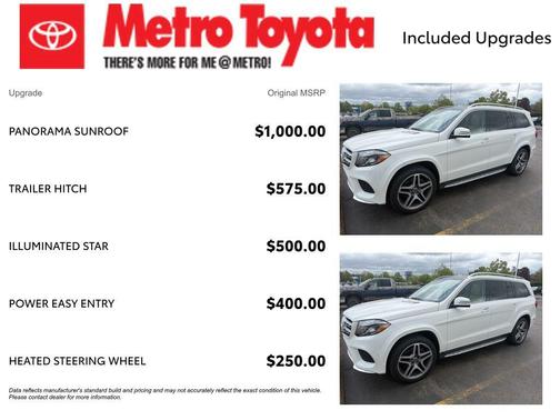 White 2019 Mercedes-Benz GLS 550 Base 4MATIC