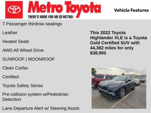 2022 Toyota Highlander XLE