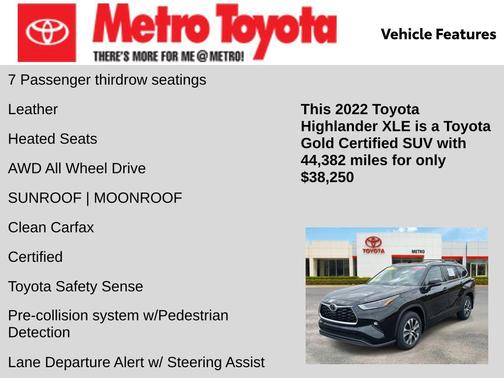2022 Toyota Highlander XLE