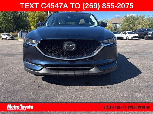 Deep Crystal Blue Mica 2018 Mazda CX-5 Touring