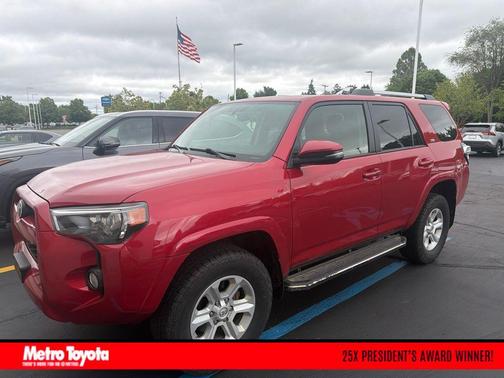 Barcelona Red Metallic 2019 Toyota 4Runner SR5 Premium