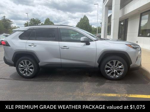 Silver Sky Metallic 2022 Toyota RAV4 XLE Premium